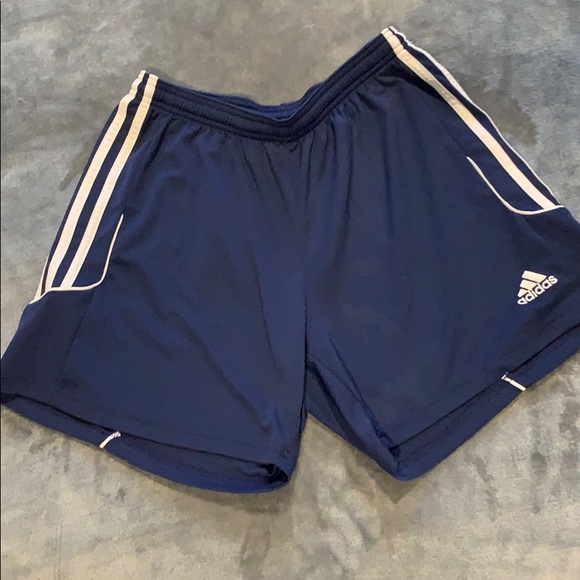 adidas navy shorts